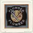 plumber career art, plumber gifts, plumber gifts for grads, graduation and professionals, plumber occupation art, plumber paintings and limited edition fine art prints by artists Jane Billman and Gregg Billman