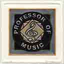 professor of music career art, professor of music gifts, gifts for grads, graduation and professionals, professor of music occupation art, paintings and professor of music limited edition fine art prints by artist Jane Billman and Gregg Billman