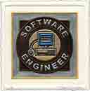 software engineer career art, software engineer gifts, gifts for grads, graduation and professionals, software engineer occupation art, paintings and software engineer limited edition fine art prints by artist Jane Billman and Gregg Billman
